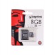 Karta microSD 8GB + adapter