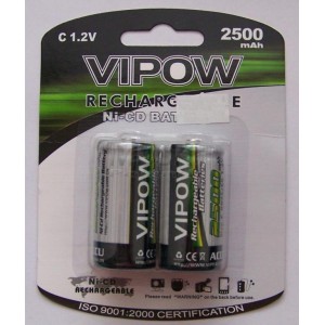 Akumulator R14 2500mAh Vipow